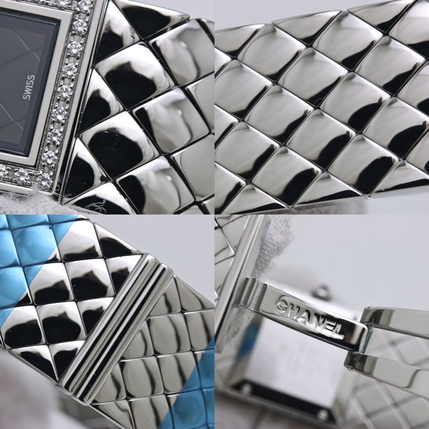 Chanel Matelasse Bezel Diamond H0489