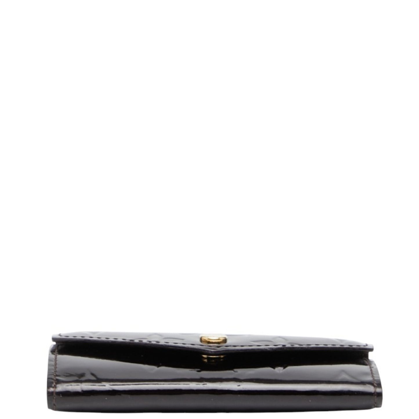 Louis Vuitton Monogram Vernis Multicle 4 Key Case M93517 Amaranth Brown Patent Leather