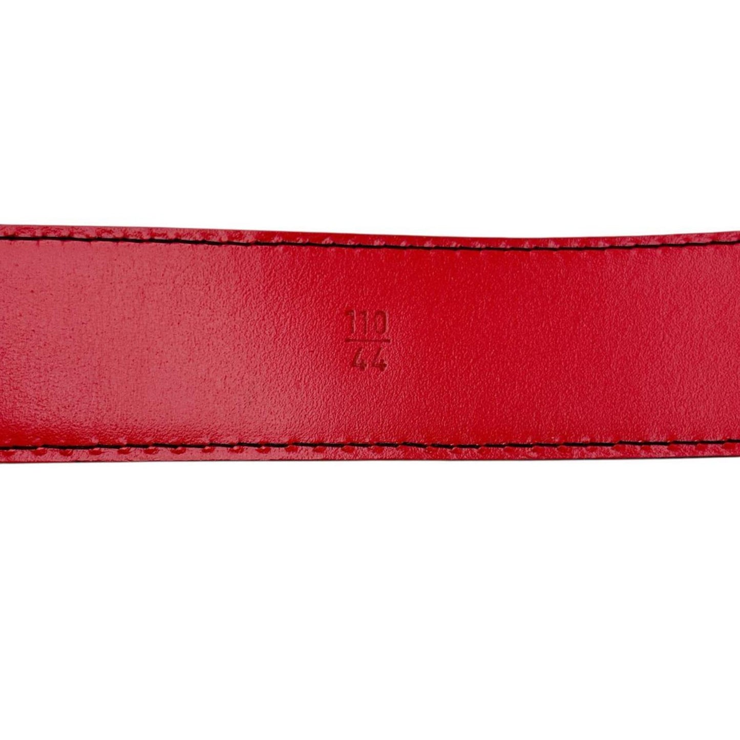 Louis Vuitton Louis Vuitton Belt Epi Red Leather