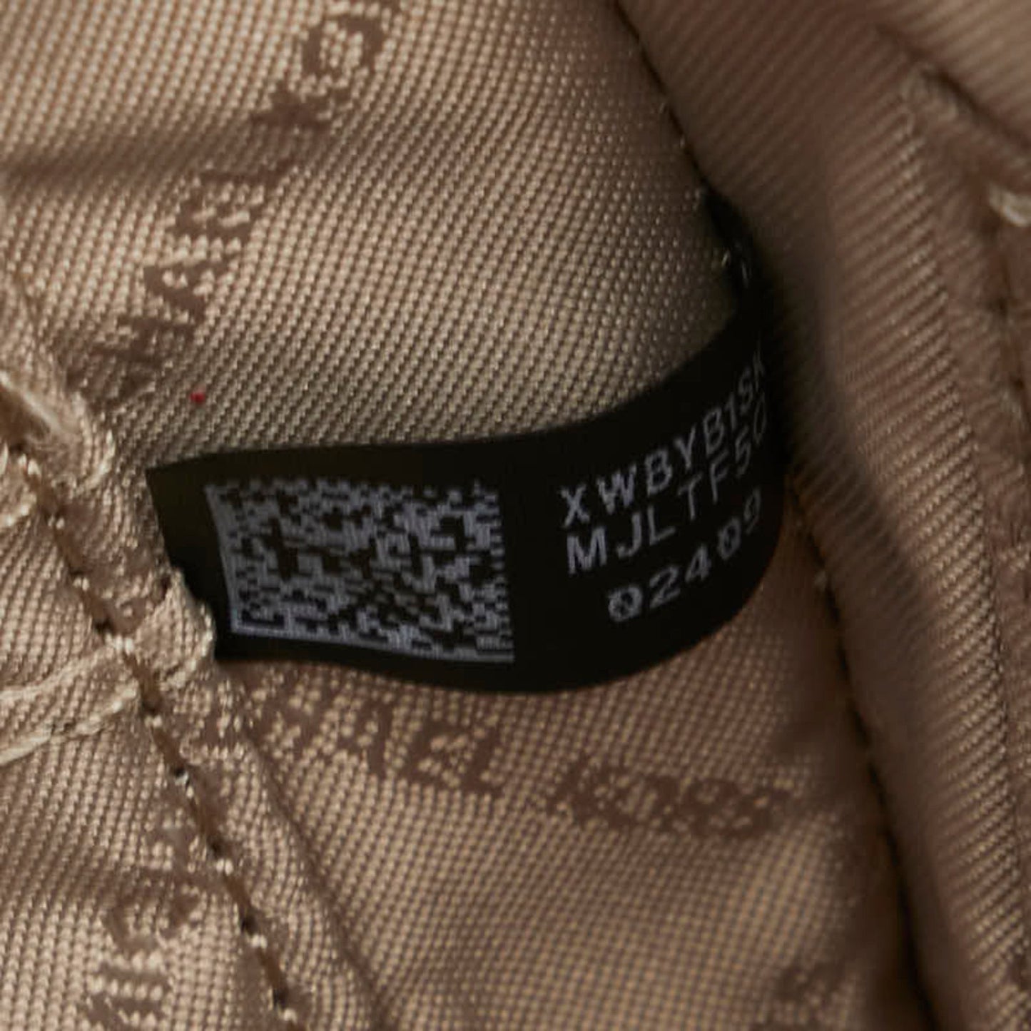 Michael Kors Butterfly Motif Clutch Bag/Second Bag Red Leather