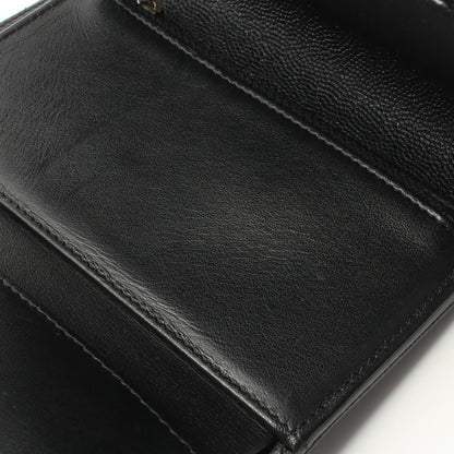Chanel Tri-Fold Wallet Caviar Skin (Grained Calfskin)
