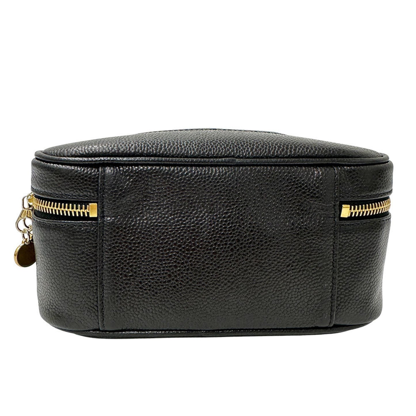 Chanel Matelasse Women'S Handbag In Black Leather With Gold Hardware