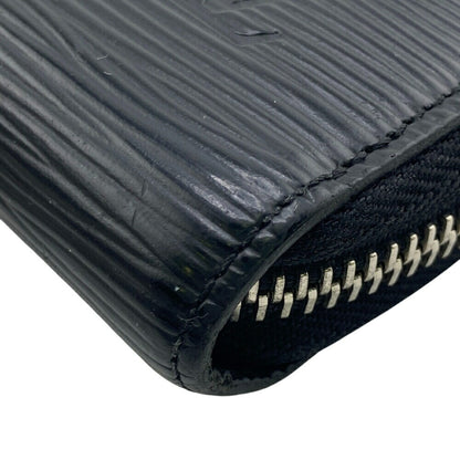 Louis Vuitton M61857 Zippy Wallet Round Long Black