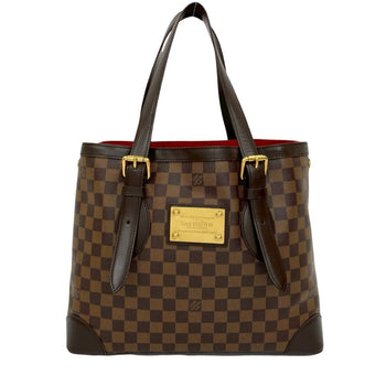 Louis Vuitton Hampstead Mm Damier Leather Tote Bag