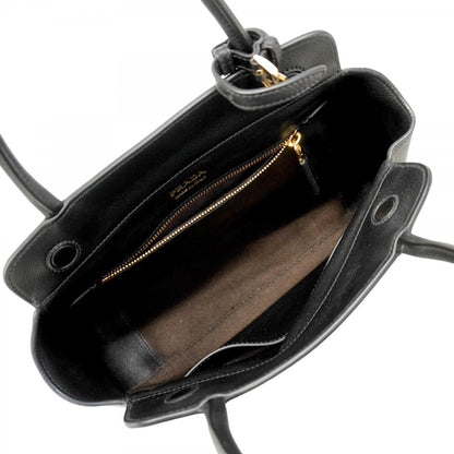Prada Handbag Leather Black