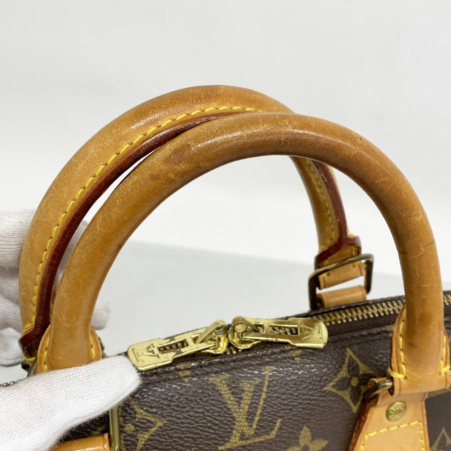Louis Vuitton Monogram Alma Handbag M51130 Brown