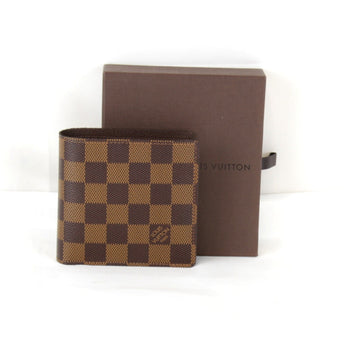 Canvas Louis Vuitton Wallet (Bi-Fold) Damier