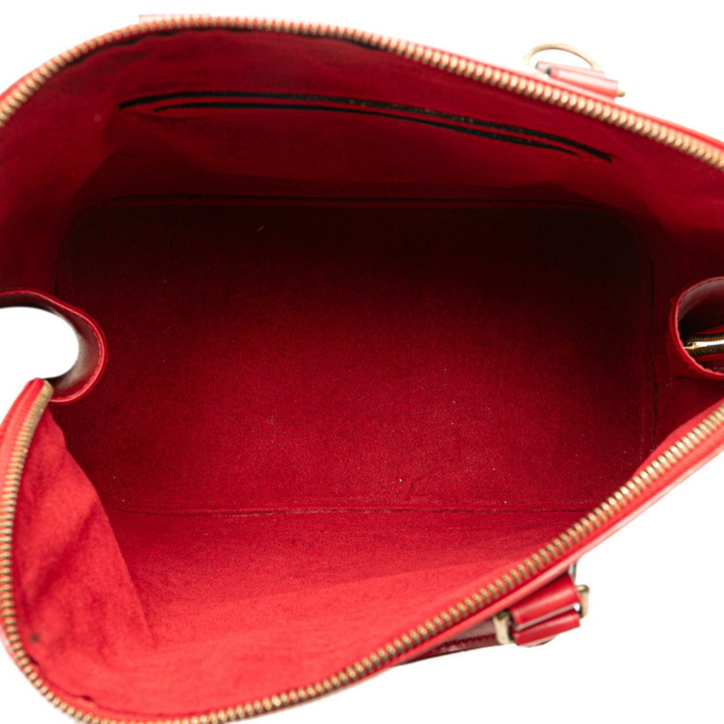 Louis Vuitton Epi Alma Handbag M52147 Castilian Red Leather