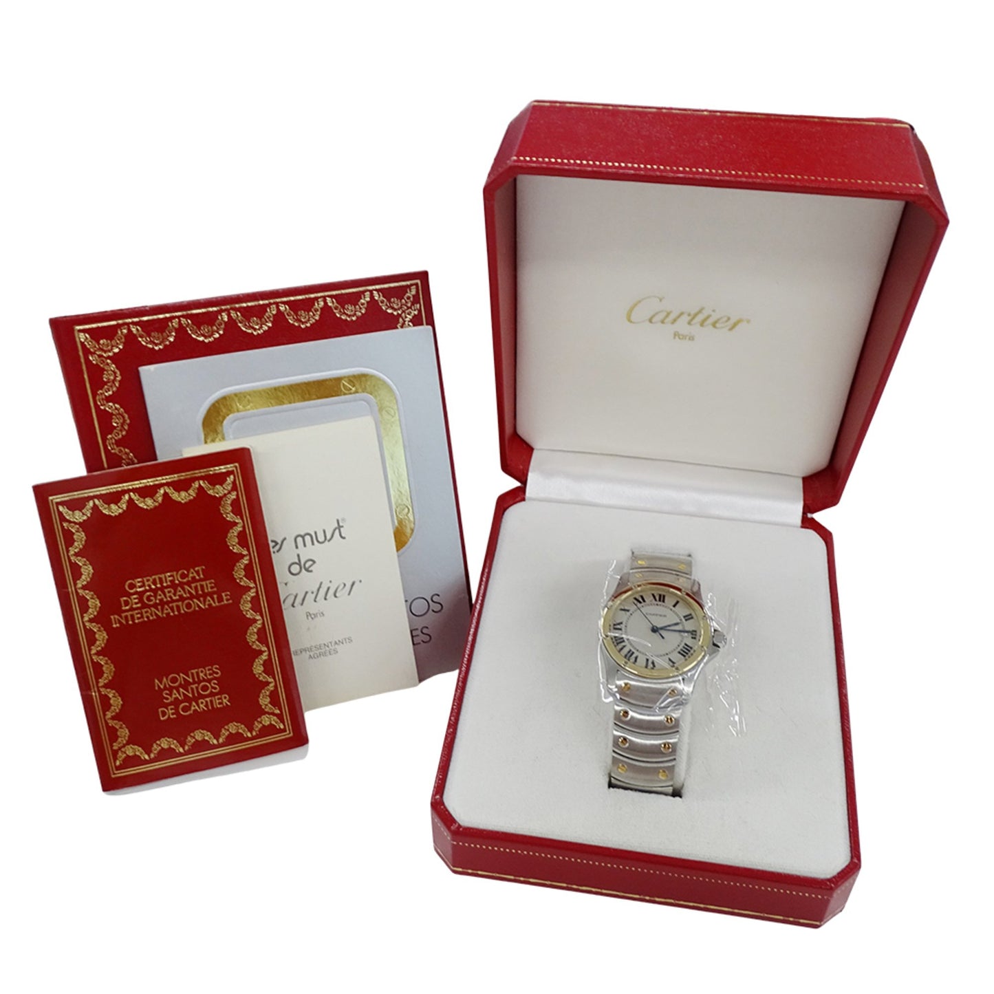 Cartier Santos Ronde Mm Boys' Watch With Date