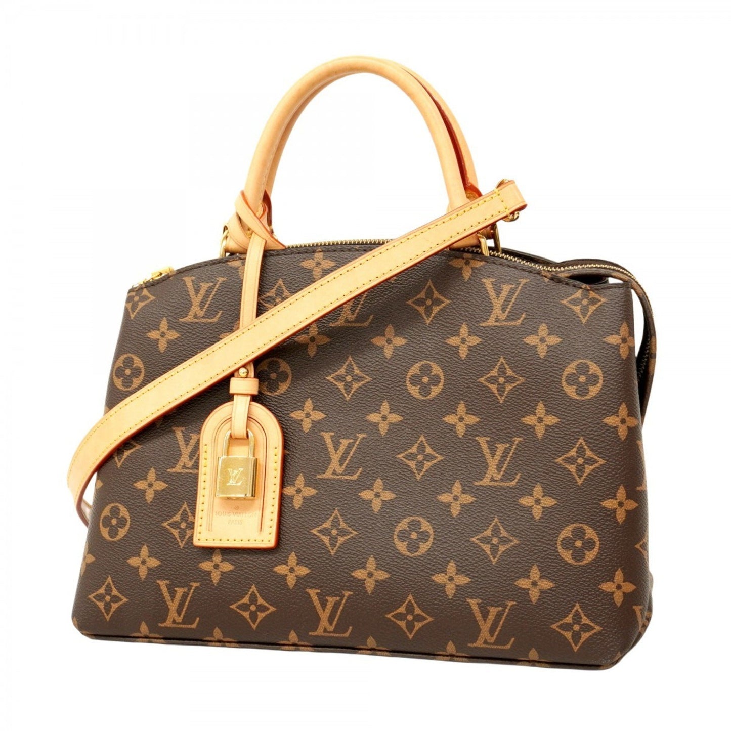 Louis Vuitton Monogram Petit Palais Pm Handbag M45900 Brown 2-Way Bag