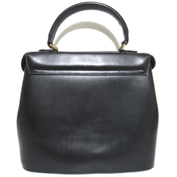 Salvatore Ferragamo Studded 2-Way Flap Shoulder Bag/Handbag In Black