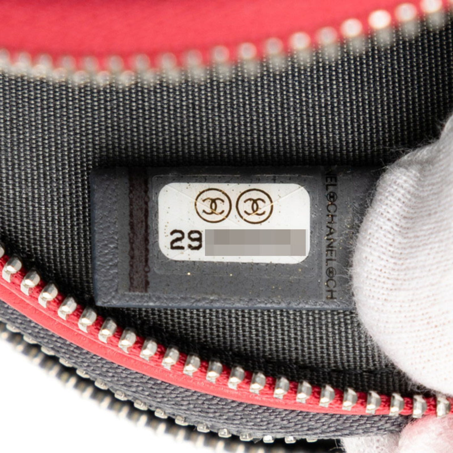 Chanel Matelasse Coco Mark Chain Shoulder Bag In Gray