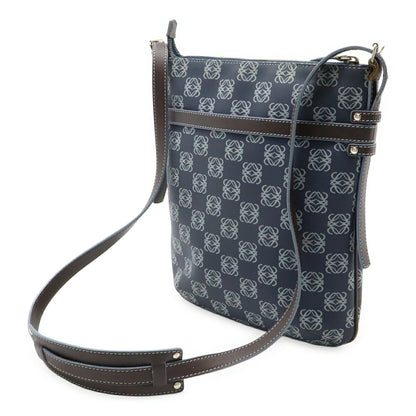 Loewe Anagram Shoulder Bag In Pvc And Leather
