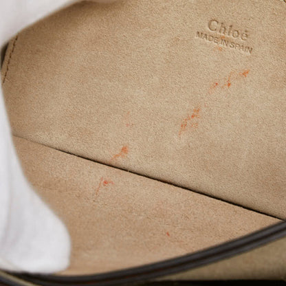 Chlo Chloe Faye Small Crossbody Shoulder Bag In Red Suede