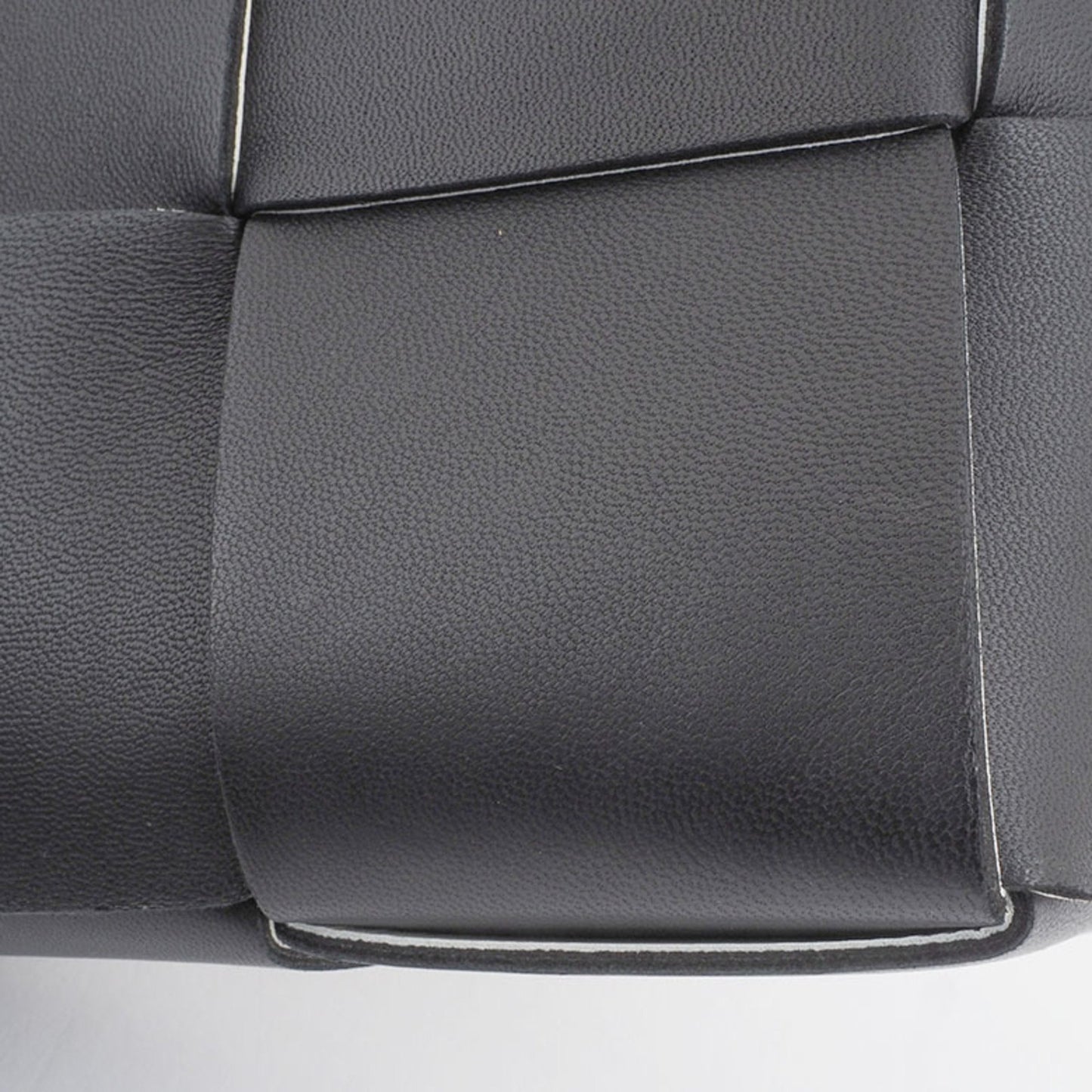Bottega Veneta Candy Arco Tote Bag Handbag Black White 729029Vmay31283