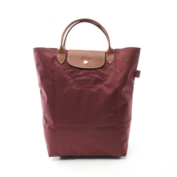 Longchamp Le Pliage Original M Bag Tote Nylon Leather
