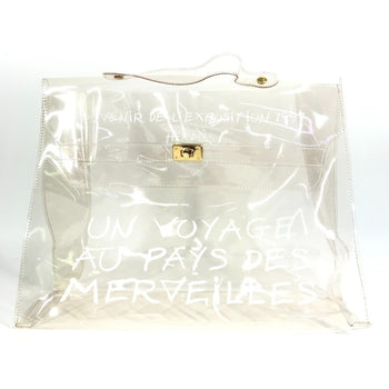 Hermes Vinyl Kelly Tote Bag