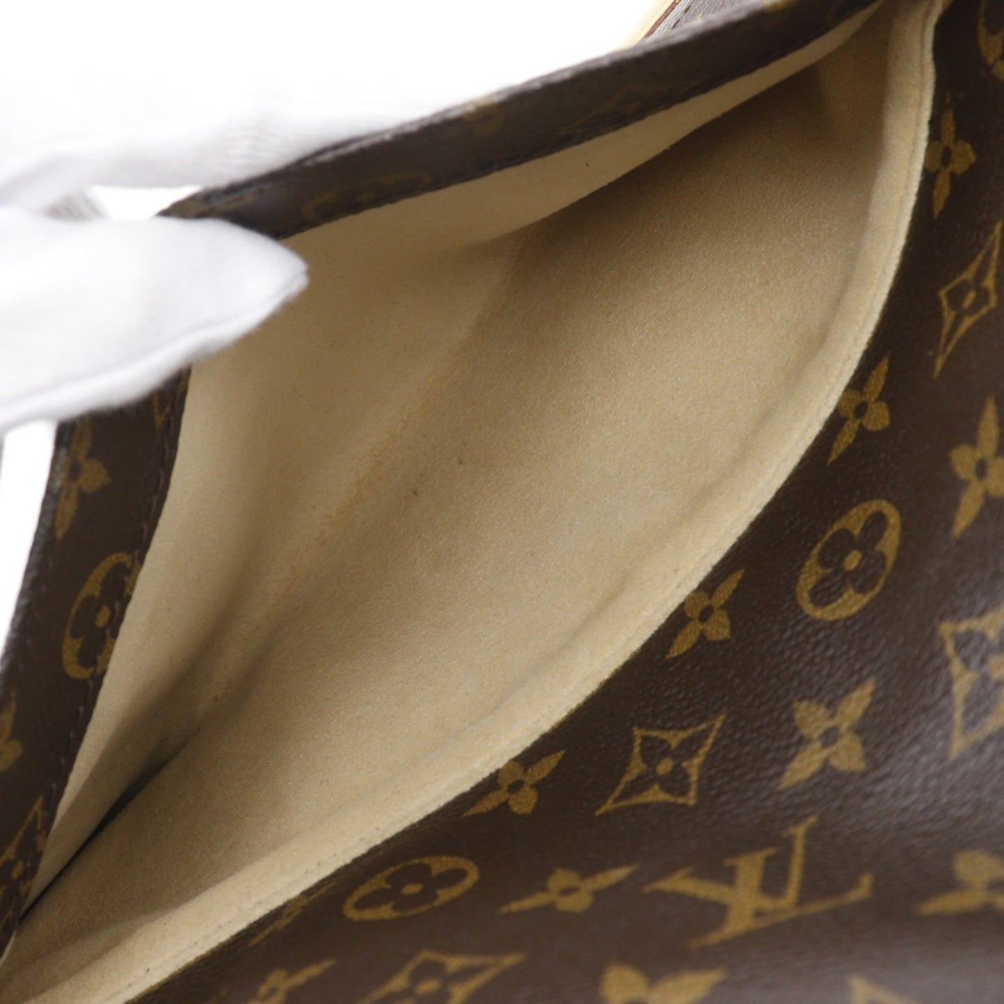 Louis Vuitton Beverly Mm Shoulder Bag M40121 Monogram Canvas 2007 Brown Fl4007 Flap