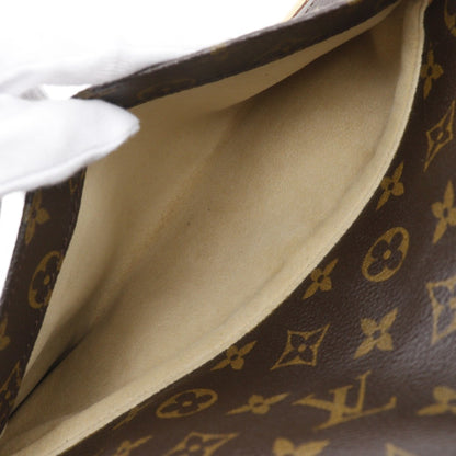 Louis Vuitton Beverly Mm Shoulder Bag M40121 Monogram Canvas 2007 Brown Fl4007 Flap