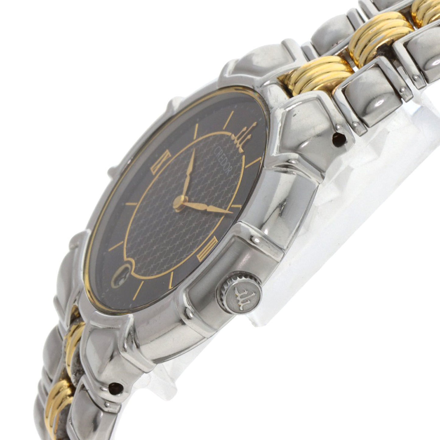 Seiko 9579-6000 Credor Entrata Stainless Steel Watch