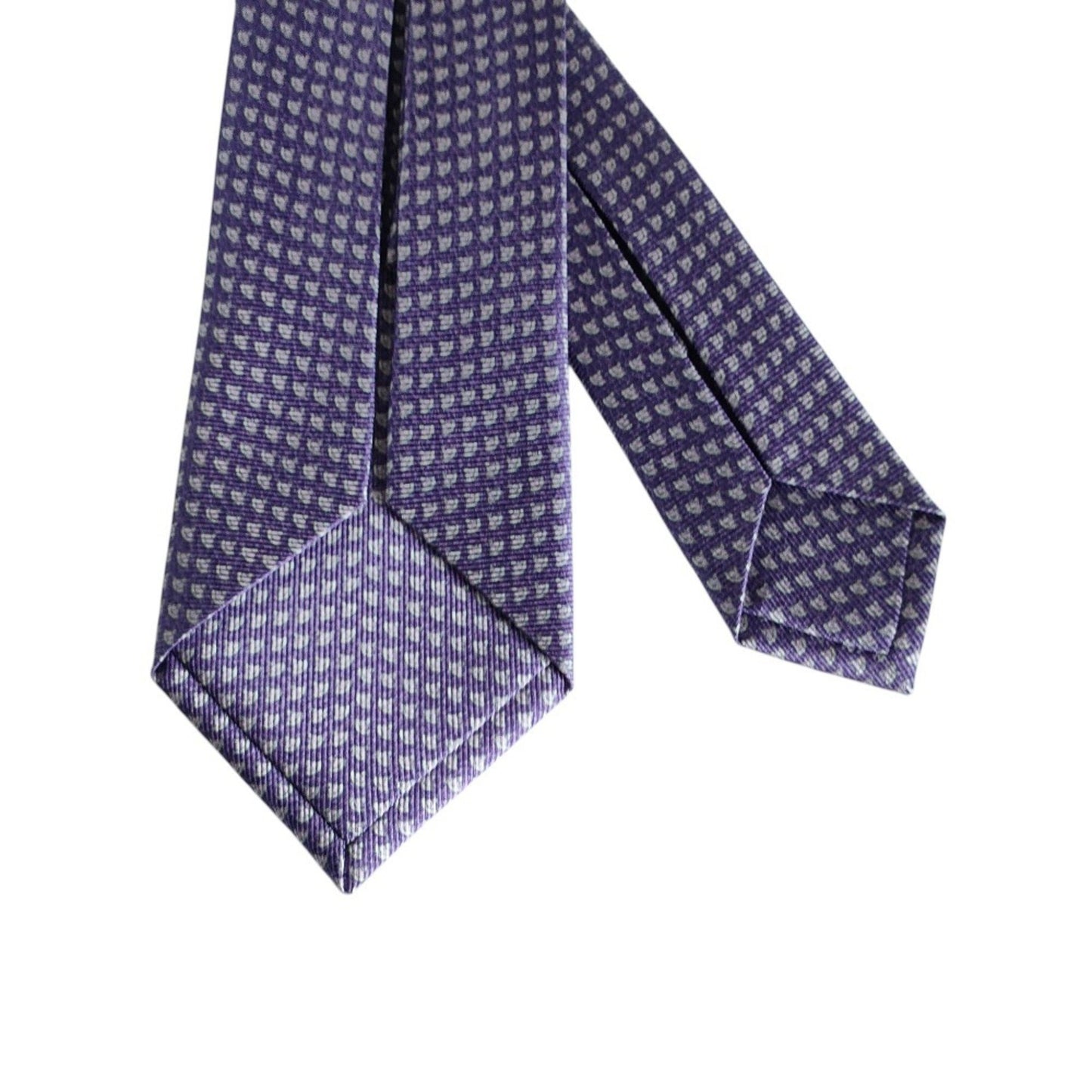 Bvlgari Men'S 100% Silk Regular Tie With All-Over Print