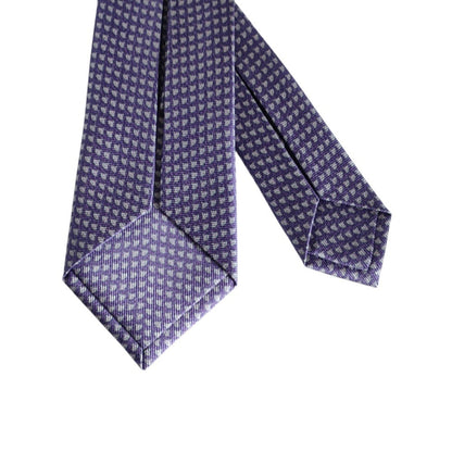 Bvlgari Men'S 100% Silk Regular Tie With All-Over Print