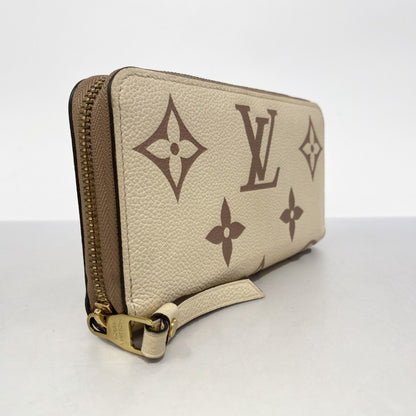 Louis Vuitton Monogram Empreinte Two-Tone Zippy Wallet M80116 Crme Bois De Rose