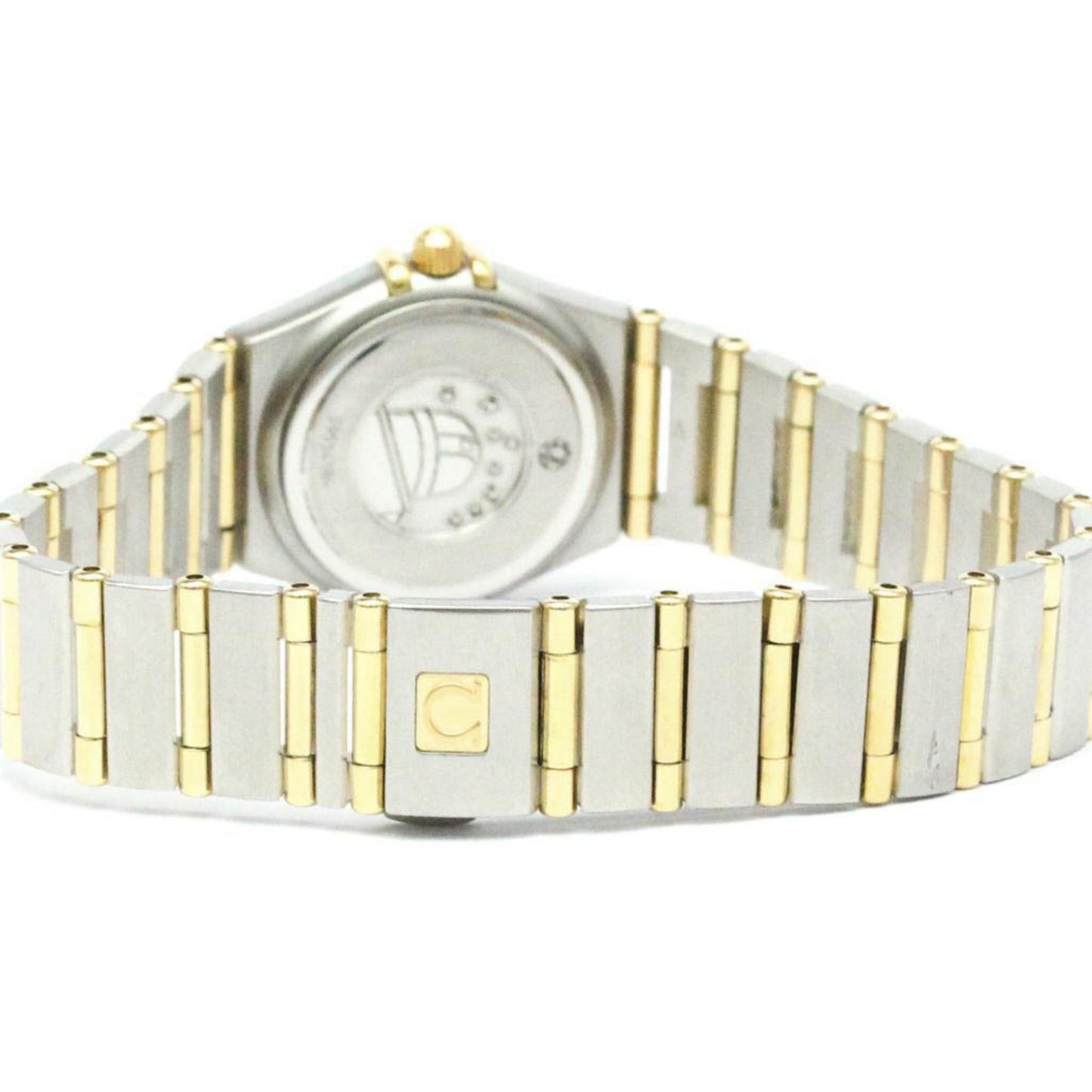 Omega Constellation Diamond 18K Gold Steel Watch