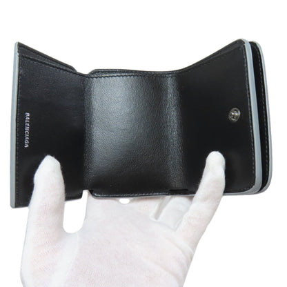 Balenciaga Logo Tri-Fold Wallet