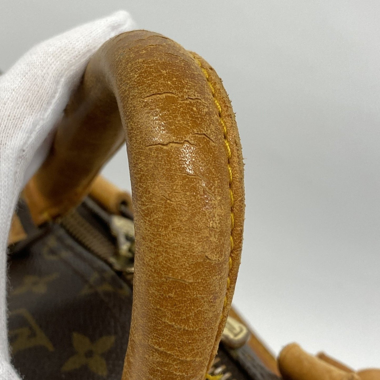 Louis Vuitton Monogram Keepall 55 Boston Bag M41424 Brown