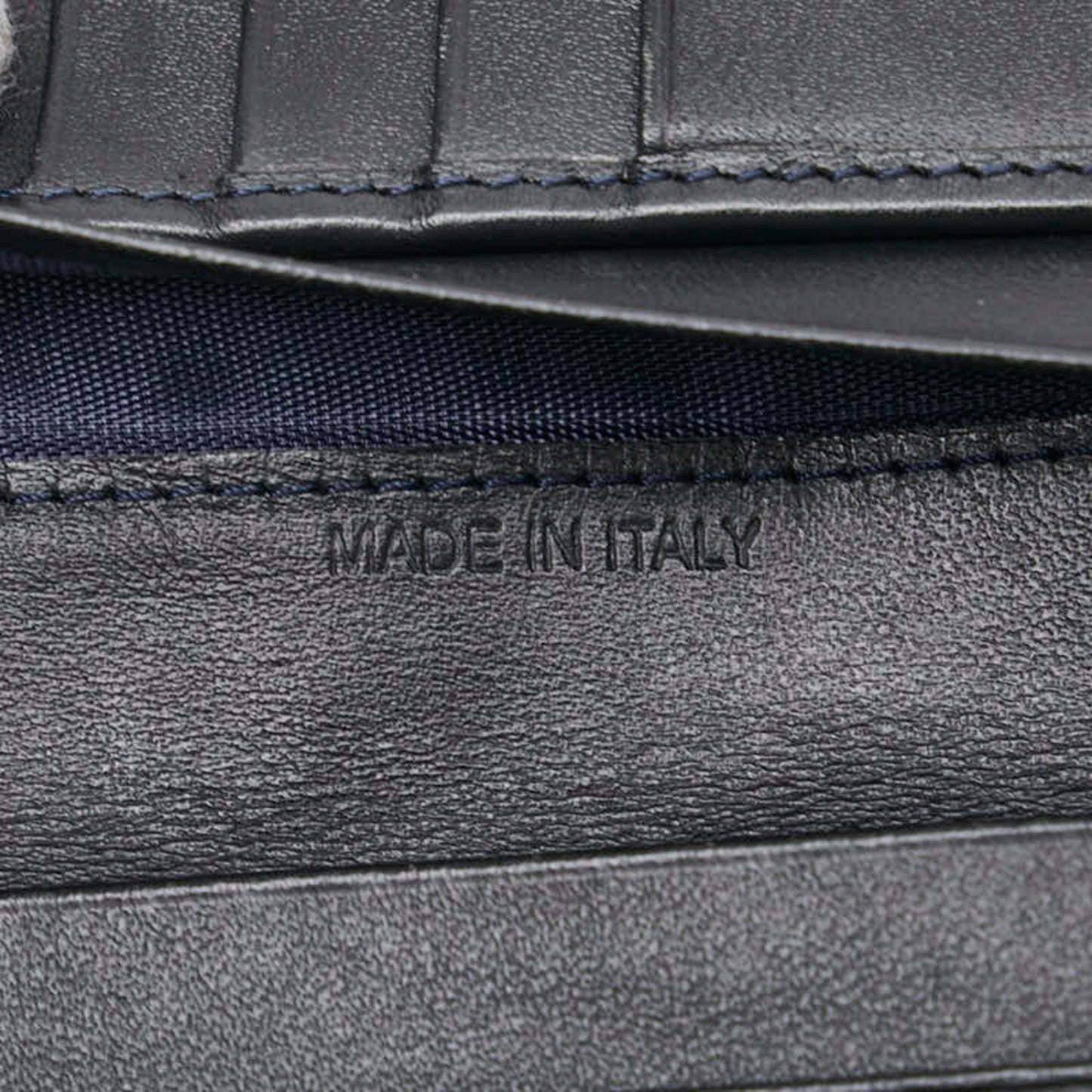 Burberry Check Long Wallet In Black