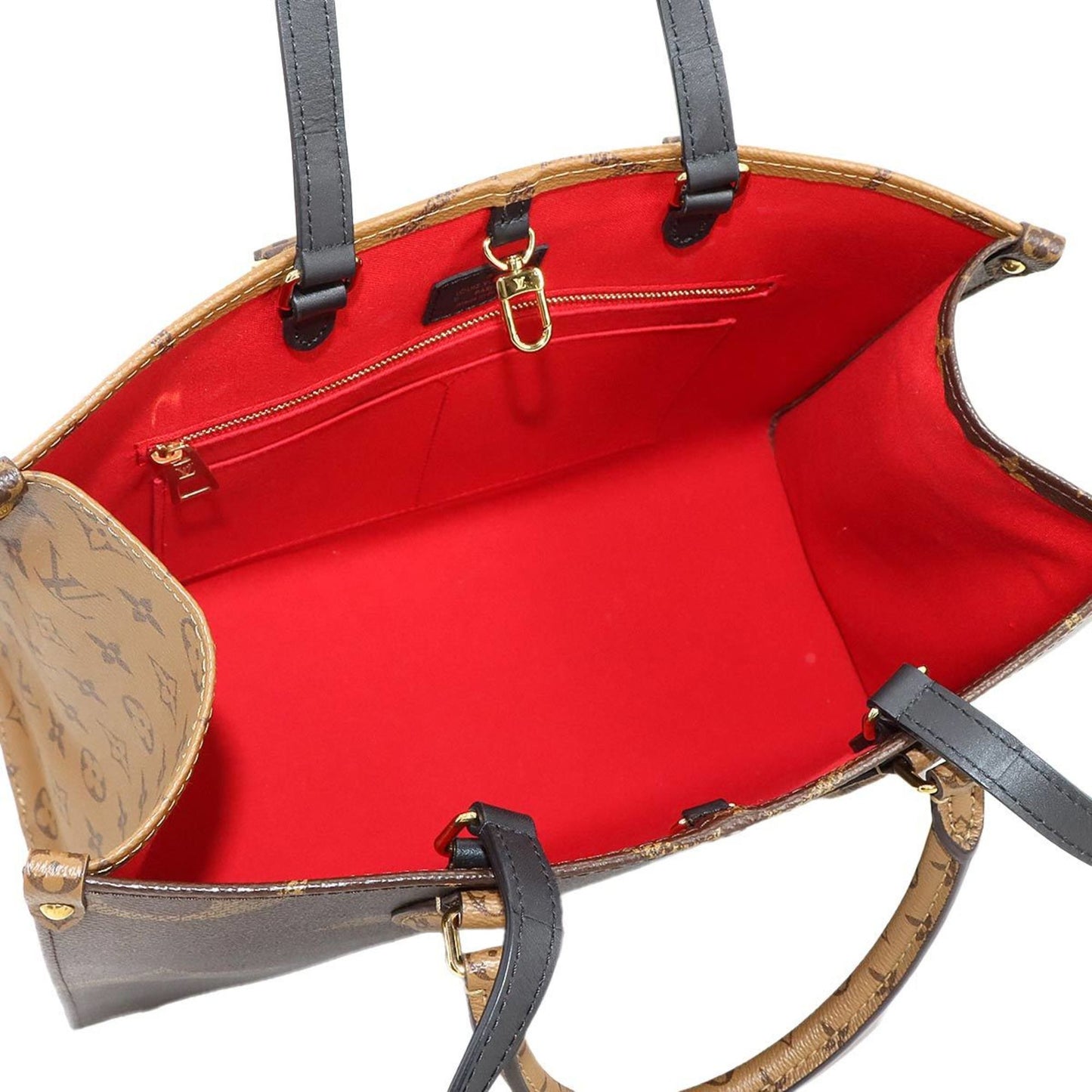 Louis Vuitton Giant Monogram Onthego Mm 2-Way Tote/Shoulder Bag M45321 Rfid