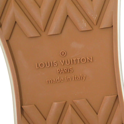 Louis Vuitton X Nba Collaboration Trocadero Canvas Leather Grey Sneakers