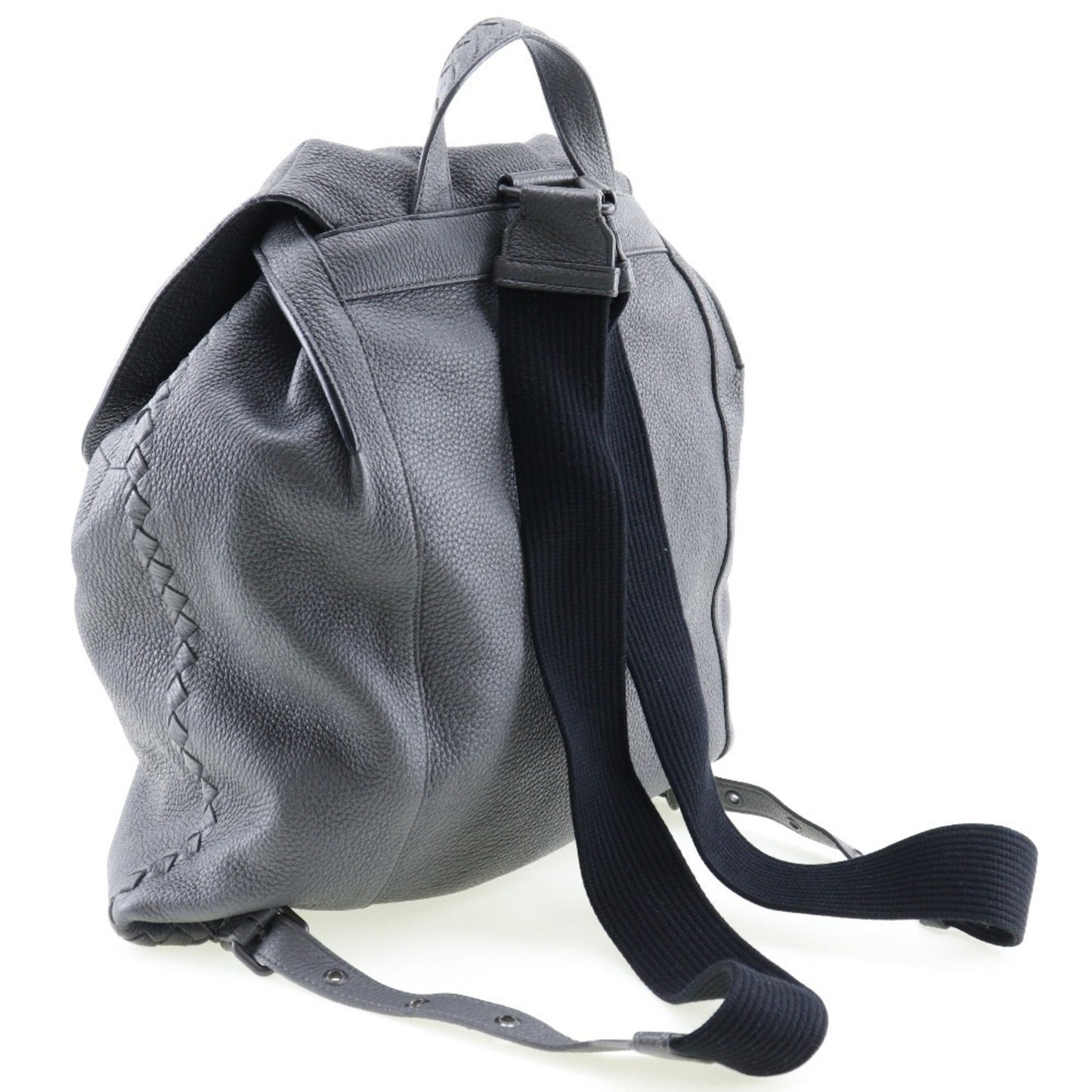 Bottega Veneta Bottegaveneta Intrecciato Backpack/Daypack Calf Made In Italy Gray Shoulder Handbag