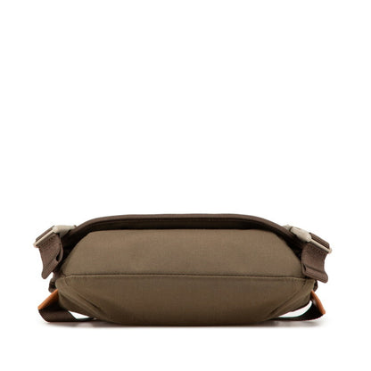 Loewe Anagram Eye Nature Shoulder Bag Khaki Green Canvas Leather