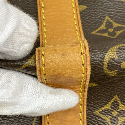 Louis Vuitton Monogram Keepall 55 Boston Bag M41424 Brown