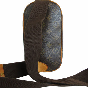 Louis Vuitton Louis Vuitton Body Bag Monogram Pochette Ganju Canvas Brown