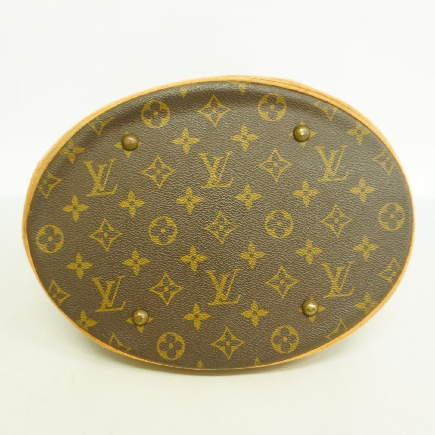 Louis Vuitton Monogram Bucket Gm Tote Bag M42236 Brown