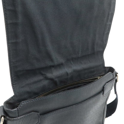 Louis Vuitton Louis Vuitton Taiga Roman Pm Shoulder Bag Leather Ardoise Black M32852