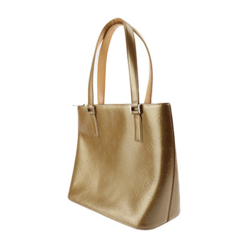 Louis Vuitton Louis Vuitton Stockton Handbag M55117 Monogram Matt Umbre Gold Series Silver Hardware