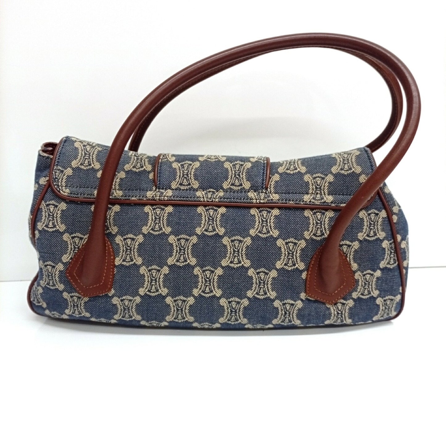 Celine Paris Macadam Denim Handbag