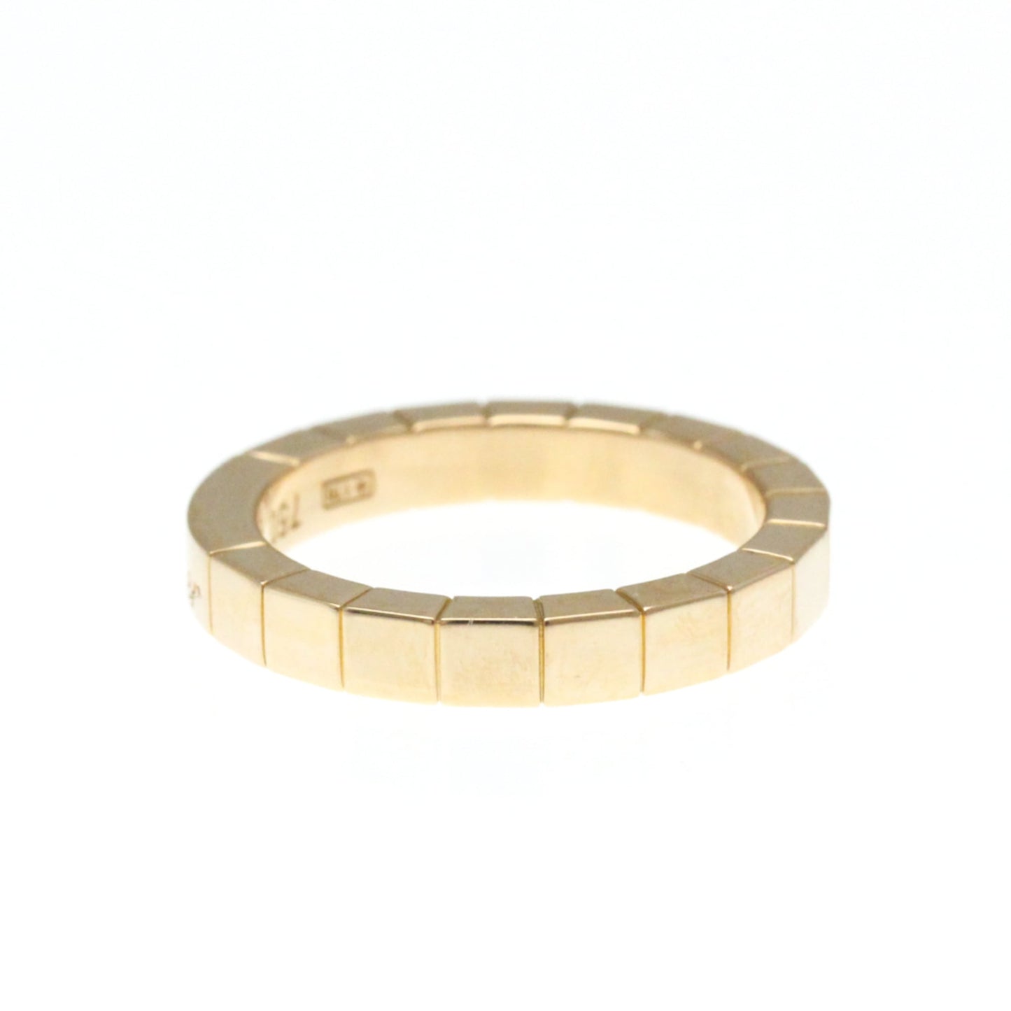 Cartier Lanieres Pink Gold (18K) Fashion No Stone Band Ring Pink Gold