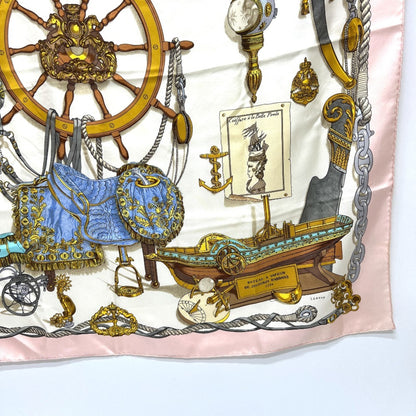 Hermes Musee Carr 90 Silk Scarf For Women