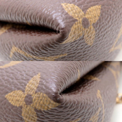 Louis Vuitton Monogram Pallas Scratch M41639 2-Way Shoulder Bag Brown