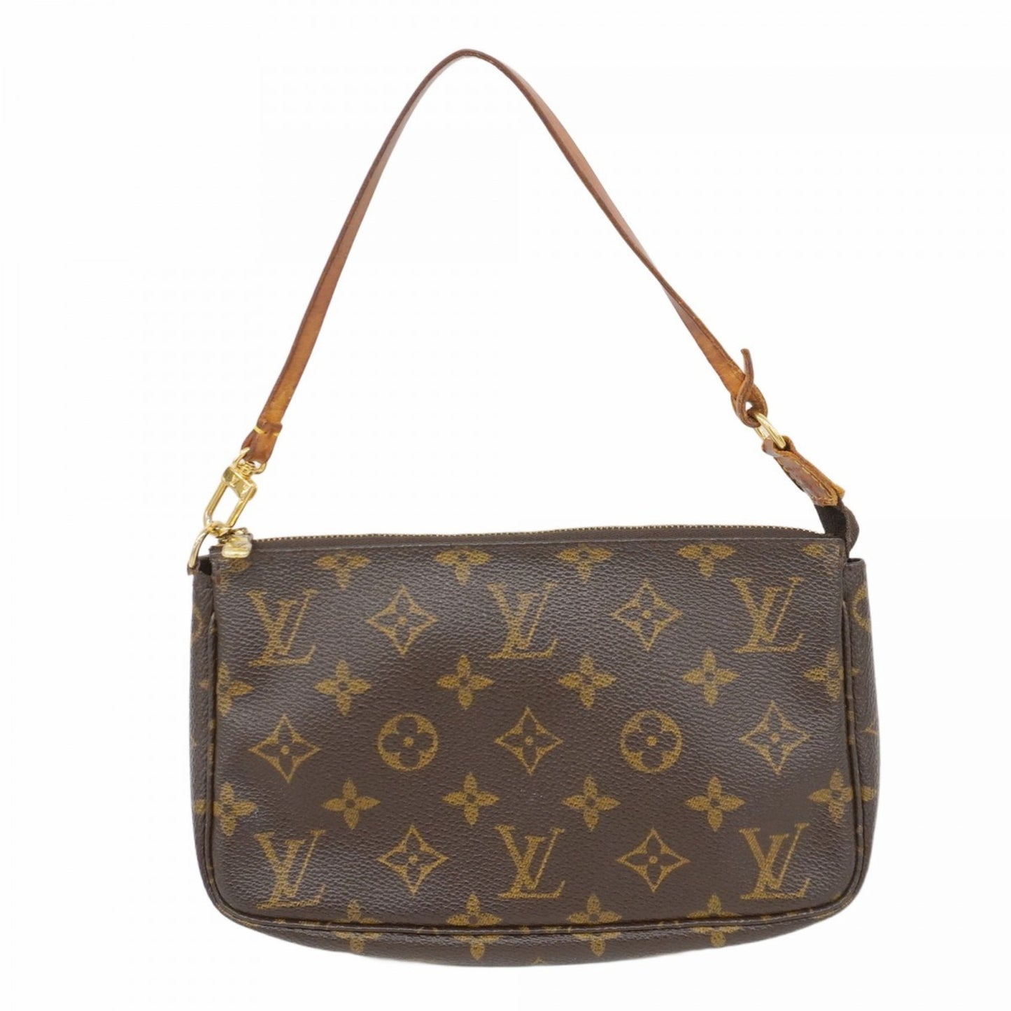 Louis Vuitton Monogram Pochette Accessoires M51980 Brown