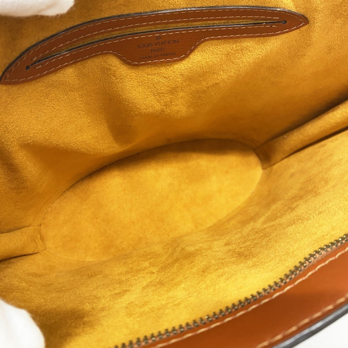 Louis Vuitton Epi Saint-Jacques Handbag M52273 Kenya Brown