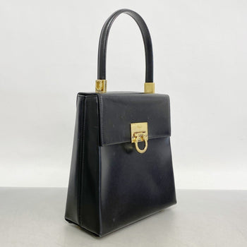 Salvatore Ferragamo Gancini Leather Handbag