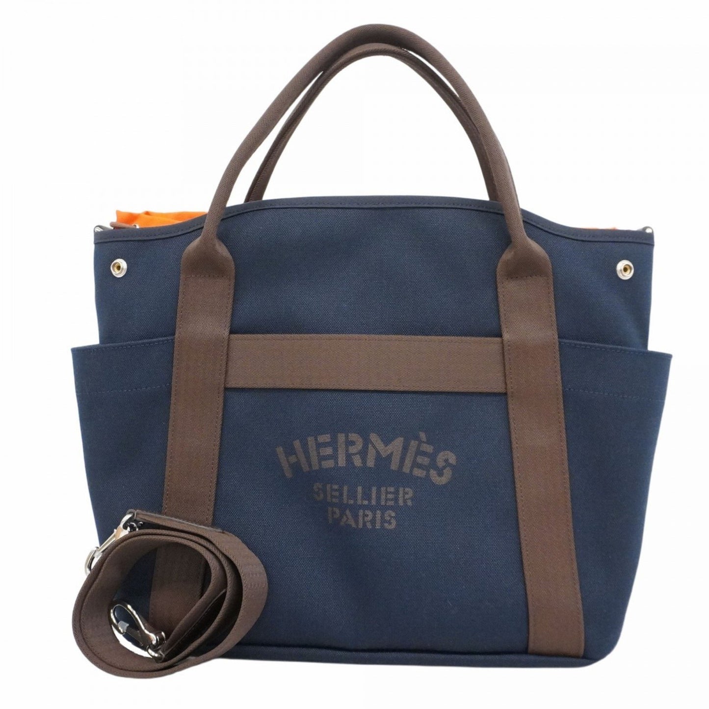 Hermes Herms Sac De Pansage Canvas Tote Bag