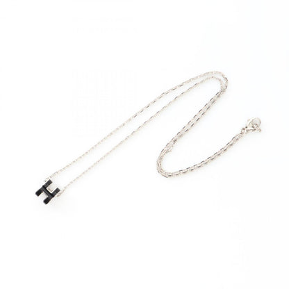 Hermes Hermes Mini Pop H Mini Pop Necklace Stainless Steel