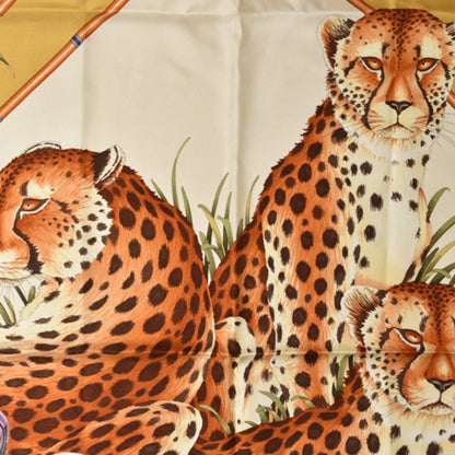 Salvatore Ferragamo Scarf/Muffler With Animal Motif